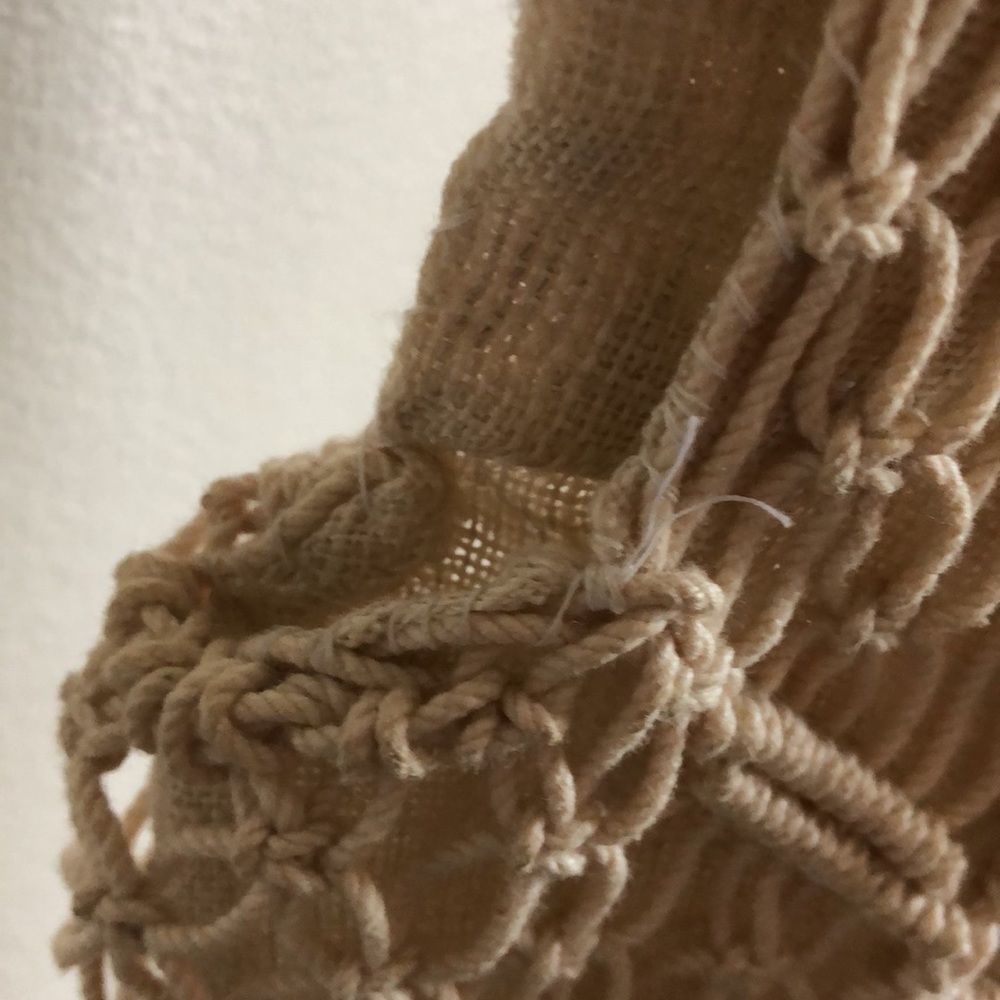 Vintage macrame handbag - Picture 13 of 17